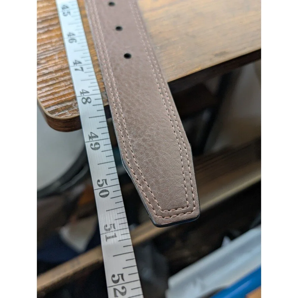 Nike Reversible Textured Synthetic Leather Belt Men’s Black/Brown Golf 51